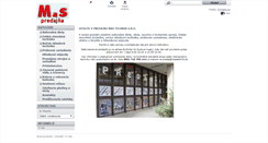 Desktop Screenshot of predajnamas.sk